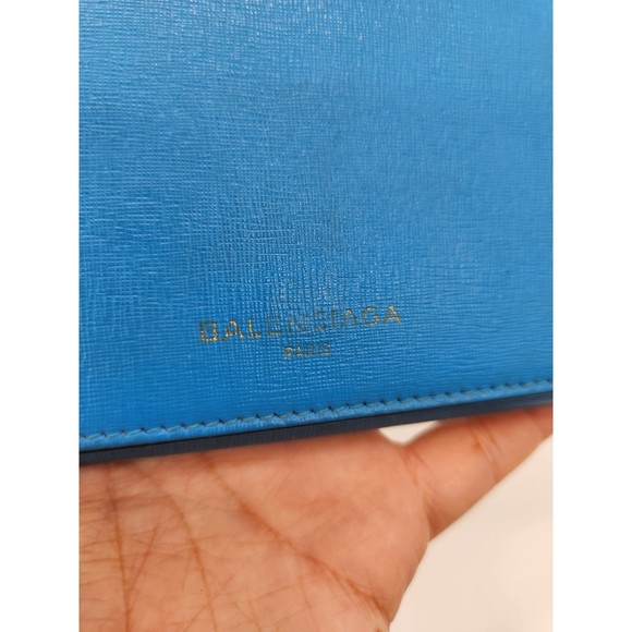 BALENCIAGA BLUE WALLET 471BALXCI - Picture 4 of 15